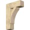 Ekena Millwork Thorton Block Rough Sawn Bracket, Douglas Fir, 6"W x 20"D x 28"H BKT06X20X28THR05RDF - alternate 1